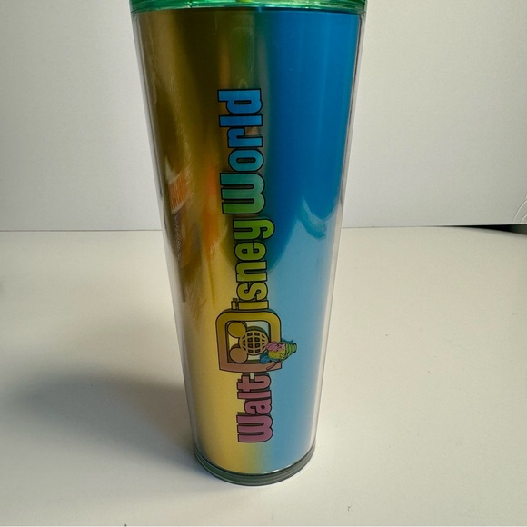 NWT. Disney Eats Shaved Ice Starbucks Tumbler with Straw - Walt Disney World. - Picture 8 of 14